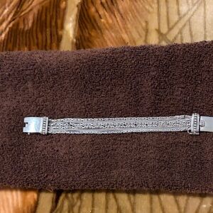 Elegant Sterling Silver Bracelet